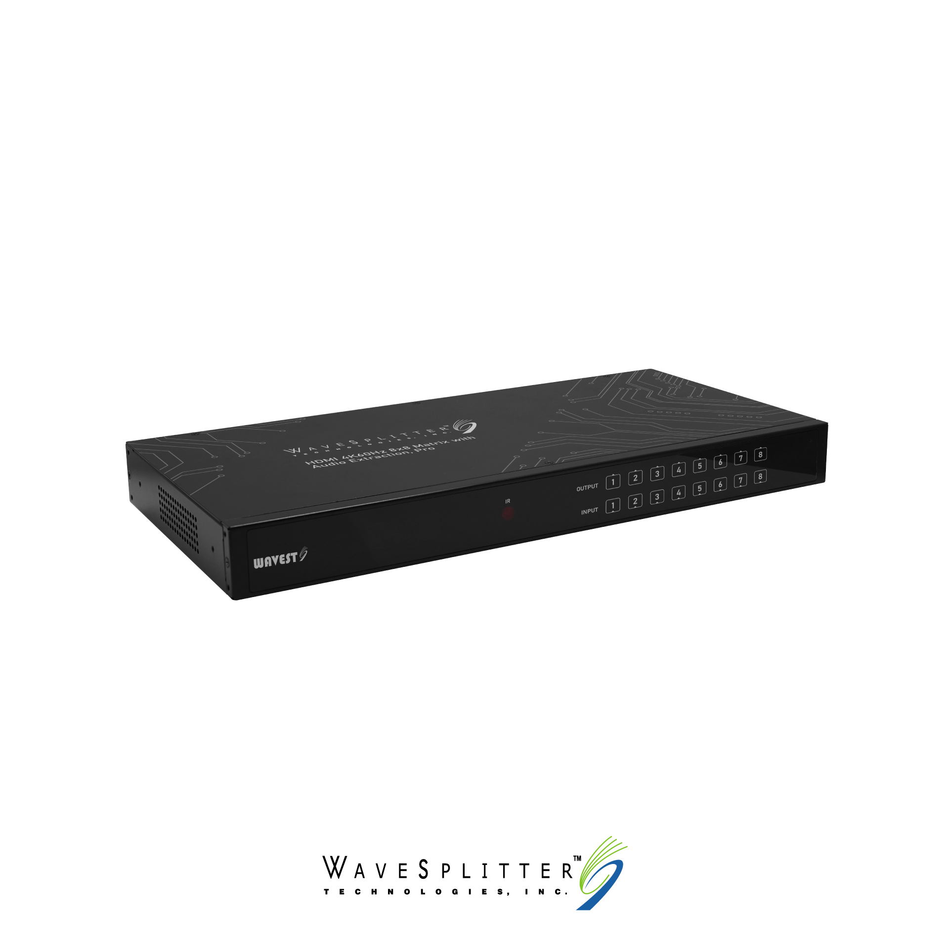 HDMI 4K@60Hz 8x8 Matrix with Audio Extraction, Pro - Image 2