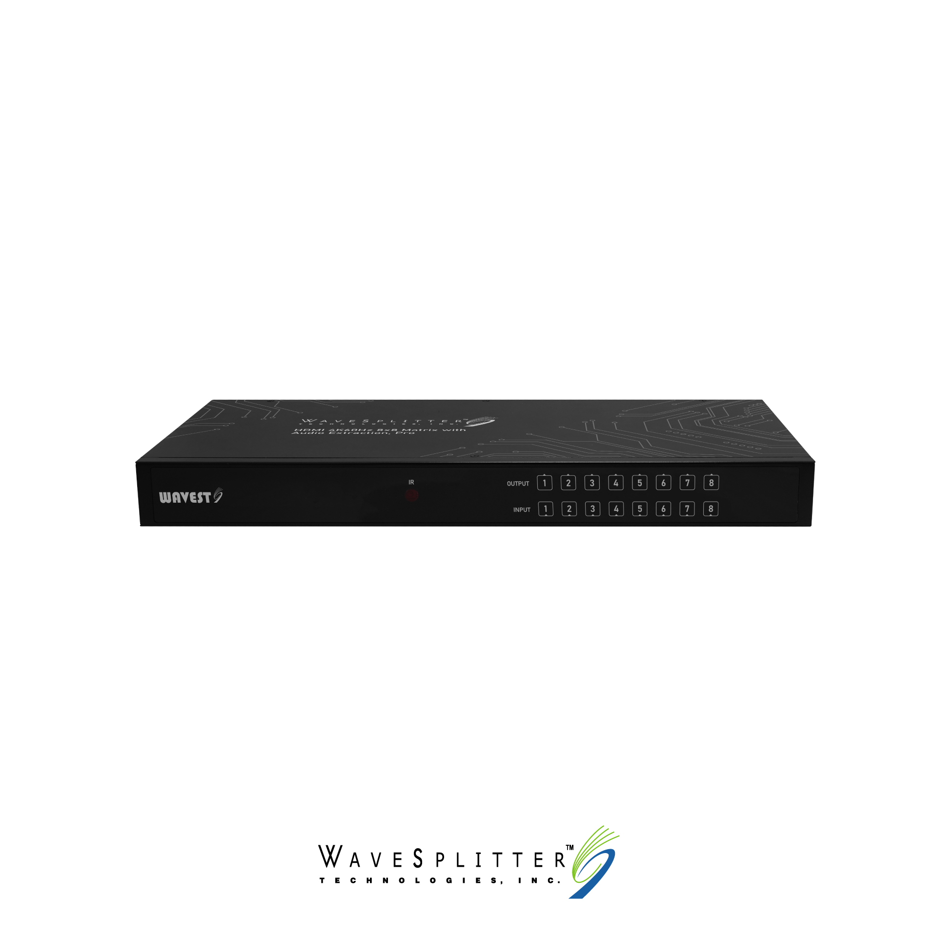 HDMI 4K@60Hz 8x8 Matrix with Audio Extraction, Pro - Image 6