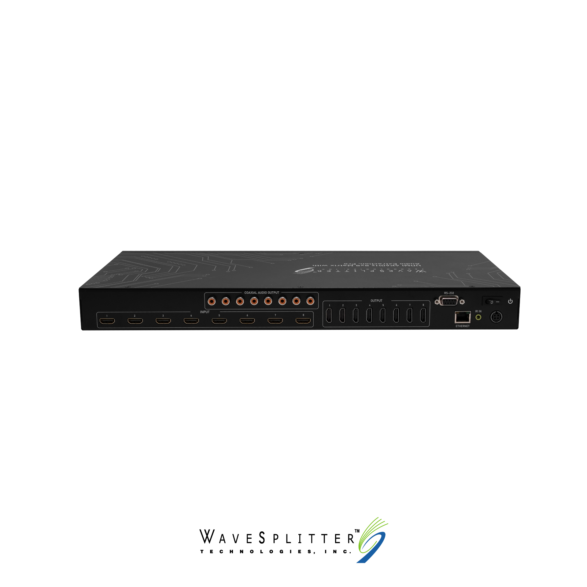 HDMI 4K@60Hz 8x8 Matrix with Audio Extraction, Pro - Image 5