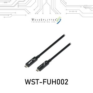 Active USB 3.2 Gen2 Type-C Male to Male Optical Hybrid Cable, 15m